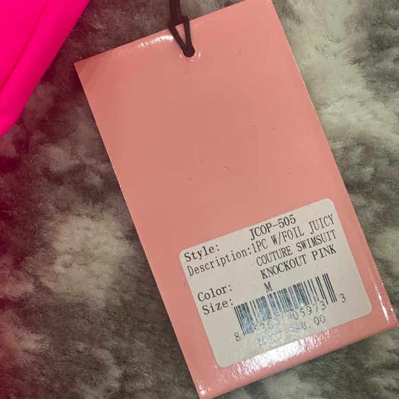 Juicy Couture Hot Pink Swimsuit - Picture 2 of 7